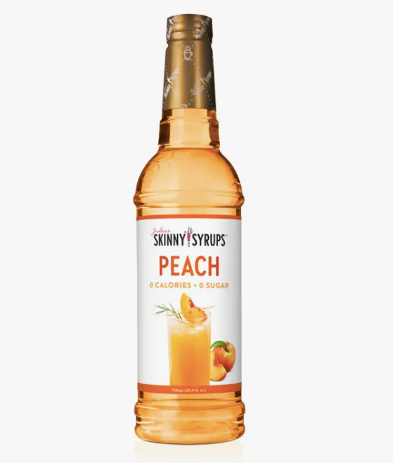 Skinny Syrups Sugar Free Peach Syrup She's Smitten