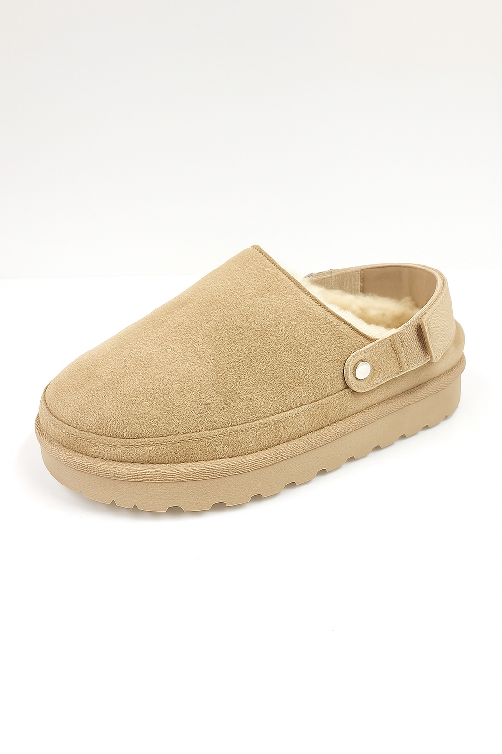 Sand Slingback Clogs – She's Smitten