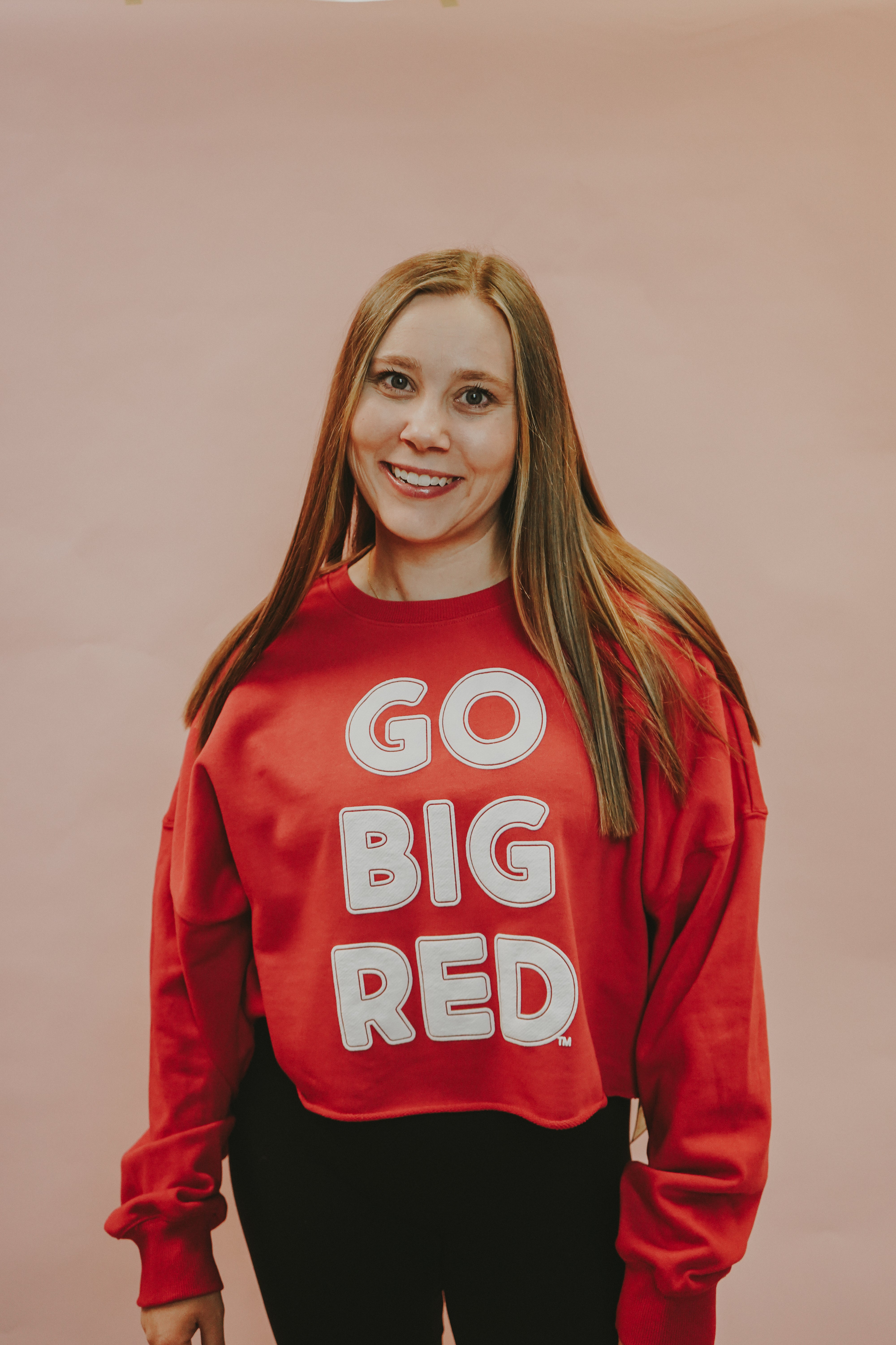Nebraka Perkins Puff Cropped Crewneck – She's Smitten