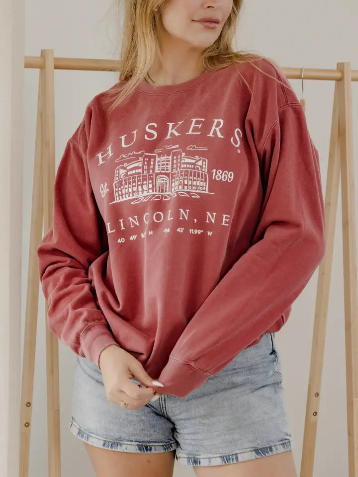 ネブラスカ大学　HUSKERS　ジャンパー、Tシャツ、キャップ3点セット ネブラスカ大学 HUSKERS ジャンパー、Tシャツ、キャップ3点